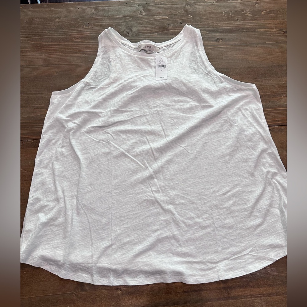 White tank top